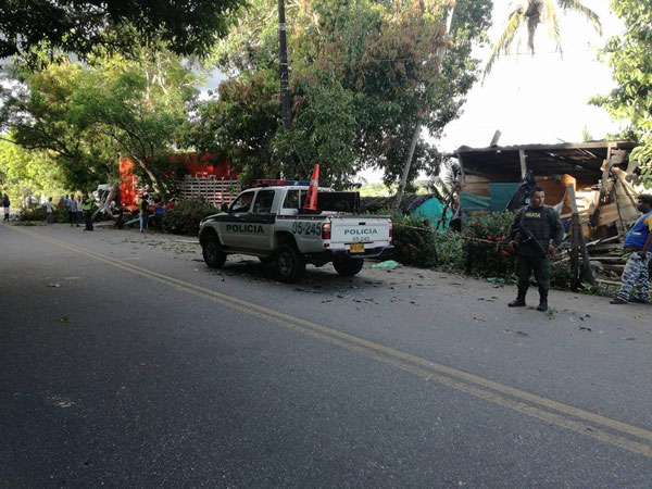 Accidente Cáceres Antioquia