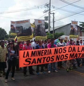 Marcha Mineros Bajo Cauca
