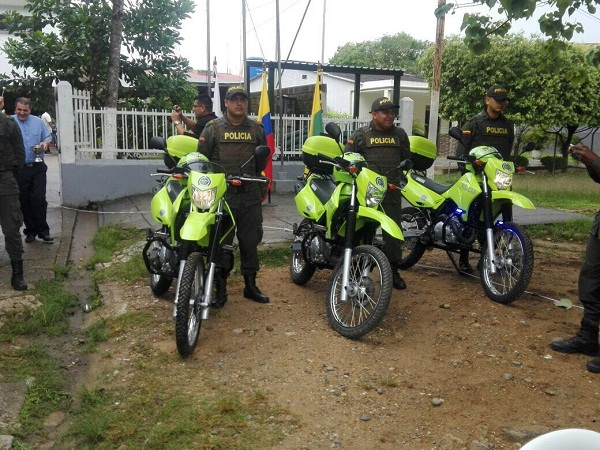 motocicletas para la Policía Nacional